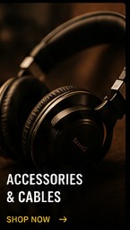 Audio accessories and cables